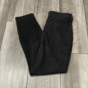 Women's suede leggings
